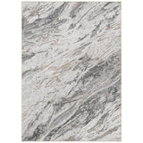 Area Rugs for Living Room: 9X12 Abstract Washable Rug Modern Neutral Large Soft Stain Resistant Non-Slip for Bedroom Dining Room Indoor Home Office Carpet - Taupe