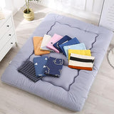 Cover for Traditional Japanese Floor Futon Mattres,Futon Protective Cover Skin Friendly Cotton Futon Slipcover with Zipper,Sleeping Mat Protector Washable,Car,100x190cm/39x75