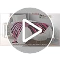 Juicy Couture Luxurious Throw Blanket for Couch - 50” x 70” Inches - Crown Royal Blanket - Plush & Cozy Throw Blanket - Decorative Blankets for Sofas, Throws for Chairs, and Beds – Hot Pink/Black