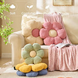 XIAIJIA Flower Pillow Flowers Shaped Pillow Cushion Decorative Daisy Pillow for Bed Cute Throw Pillow Flower Floor Pillow Soft Seat Cushion Pink Cushion 15.7"
