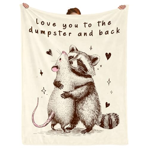 Gifts for Him Her, Anniversary Birthday Gift for Boyfriend Girlfriend Couple, Romantic I Love You Gifts for Women Men,Wedding Gifts for Wife Husband, Soft Throw Blankets 60"X50"