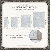 Area Rugs for Living Room 6x9 Large Washable Non-Slip Vintage Grey