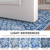 Vintage Washable Runners for Hallway 2.6x10 Runner Rug Non Slip