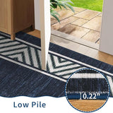 GarveeHome Modern Rugs for Living Room 8x10 Large Bordered Floor Mats