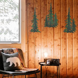Pine Tree Decor Tree Wall Decor Outdoor Metal Wall Art Decor Hanging Farmhouse Country Forest Cabin Decor
