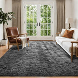 6x9 Area Rug for Living Room: Ultra Soft Fluffy Rug Modern Large Thicked Shag Rug for Bedroom Non Slip Indoor Fuzzy Carpets for Girls Kids Room Nursery Dorm Home Decor Grey