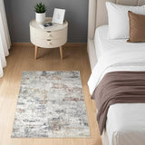 2x3 Small Area Rug Washable Entryway Rugs Abstract Carpet