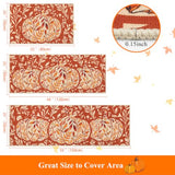 Fall Kitchen Rugs Sets of 3, Washable Kitchen Mats for Floor