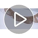 Sintuff Boho Scalloped Wall Mirror Decorative Flower Round Wavy Mirror with Frame Rustic Farmhouse Rattan Wicker Natural Wall Decor for Bathroom Bedroom Office (Jute,24 Inch,Scalloped)