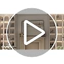 22x30 Inch Silver Bathroom Mirror, Brushed Metal Framed Vanity Mirror for Wall, Rounded Corner Rectangle Mirror, Anti- Rust (Horizontal/Vertical)