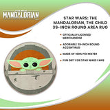 Star Wars The Mandalorian, The Child 39-Inch Round Area Rug