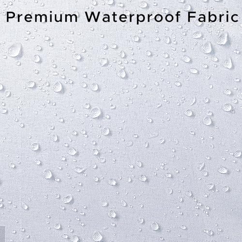 16 x 16 Outdoor Pillow Inserts Set of 4 Square Throw Pillow Inserts Waterproof for Couch Porch Outside Patio Furniture Decorative Pillows Small White Sofa Cushion Stuffer