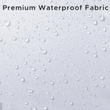 16 x 16 Outdoor Pillow Inserts Set of 4 Square Throw Pillow Inserts Waterproof for Couch Porch Outside Patio Furniture Decorative Pillows Small White Sofa Cushion Stuffer