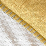 CaliTime Decorative Couch Throw Pillow Covers 20 X 20 Inches Gold