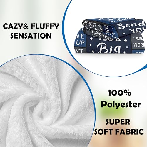 Get Well Gifts for Men After Surgery Blanket 60’’X50’’, Sympathy/Thinking of You/Inspirational/Encouragement/Feel Better/Surgery Recovery Gift for Men, Anniversary Birthday Retirement Present