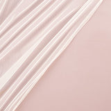 TOWN & COUNTRY LUXE Talia Double Layer Indoor Curtains, Sheer and Room Darkening Blackout, Grommet Top, Energy Efficient, 2-Pack Set, 52"x84", Rose Blush