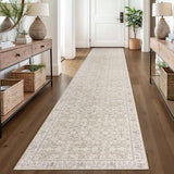 2.6x14 Washable Runner Rug, Non Slip Area Rug for Hallway Kitchen