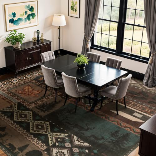 9x12 Washable Area Rugs for Living Room and Bedroom(9x12,Bear)