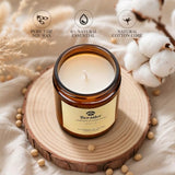 Scented Candles, Lavender Eucalyptus Candles, Non Toxic Soy Candle