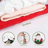D-FantiX Santa Tree Topper, Large Christmas Tree Topper Santa Hugger Xmas Christmas Tree Decorations Party Home Decor