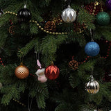 Christmas Ball Ornaments for Christmas Tree - Shatterproof Hanging Decorative Baubles Set for Xmas Tree (60mm/2.36", Dark Green)
