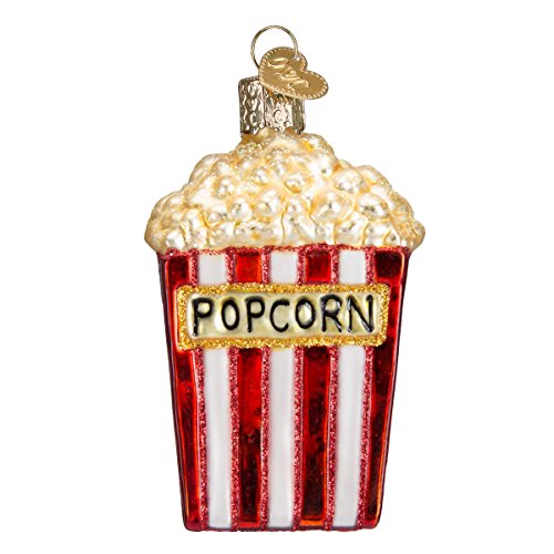 Old World Christmas Ornaments: Popcorn Glass Blown Ornaments for Christmas Tree (32074)