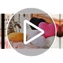 XVTRU Hot Pink Heart Pillows, Cute Heart Decorative Pillow, Heart Shaped Throw Pillows for Bed, Faux Rabbit Fur Plush Hoom Decor Pillow Cushion for Chair Sofa Living Room (Medium-15.7"x11.8")