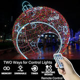 LAMPHOME Red and Green Christmas Lights, 66ft 200 LED String Lights,16 Modes Twinkle Fairy Light Plug in Waterproof for Indoor Outdoor,Christmas Tree Light for Holiday,Wedding Party,Xmas Decor
