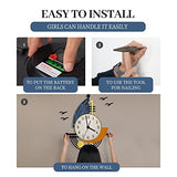 YISILE Modern Wall Clock Battery Operated 23 Inch Large Boat Design Pendulum Wall Clocks for Living Room Decor 3D Silent Clock Wall Decor Sticker Non Ticking for Bedroom Office Home Kitchen Decoration