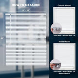 Aluminum Mini Blinds for Windows Cordless Horizontal Window Shades for Light Adjustment, Metal Venetian Blinds Waterproof for Bedroom, Bathroom, 22" W x 48" H, White
