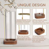 YHAOEN Incense Holder, Insence- Stick Holder [Anti-Ash Flying] with Removable Glass Ash Catcher Mess-Free Incense Burner Holder, Incense Stick Holder for Home Decor Yoga Spa, Unique Incense Burner