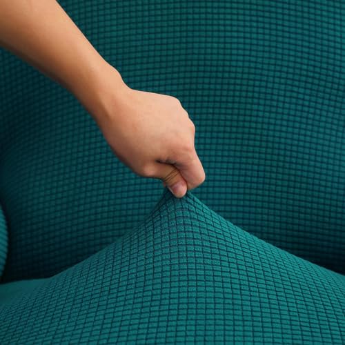 Non-Slip Futon Covers Slipcovers with Elastic Bottom, Dustproof Armless Sofa Card Seat Cover Stretch Settee Loveseat Couch Bed Covers Protector Slipcovers for Hotels, Bars