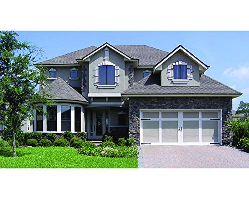 Builders Edge 12"W x 54"H , Custom Three Board Spaced (2 Batten) Shutters (Per Pair), 166 - Midnight Blue