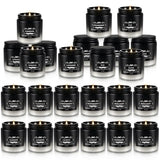 YOROXRG 24 Pack Scented Candles with Added Natural Essential Oils, 3.5oz, Suitable for Various Festivals, Parties, Yoga, and Home Scened