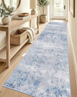 OLANLY 2'6"x12' Washable Runner Rug, Non Slip Carpet for Hallway Kitchen