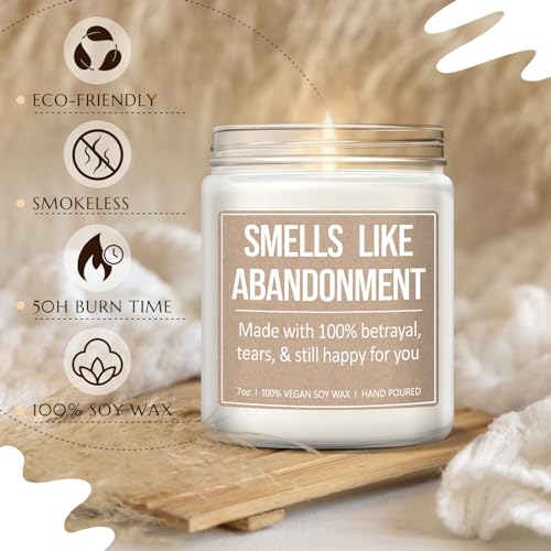 Coworker Leaving Gifts for Women - Retirement Gift for Woman - Goodbye Gifts for Coworkers, Going Away, Moving Away, Farewell Gift for Coworker, Friend, Boss, Work Bestie - Lavender Scented Candle