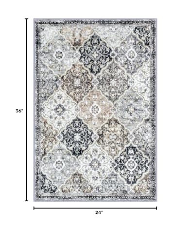 2x3 Small Washable Area Rug Entryway Doormat Indoor Kitchen Runner