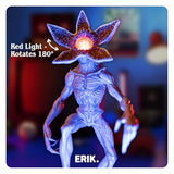 Grupo Erik Stranger Things Demogorgon Figure Lamp - Red LED Light - USB & Battery Powered - Official Netflix Merchandise