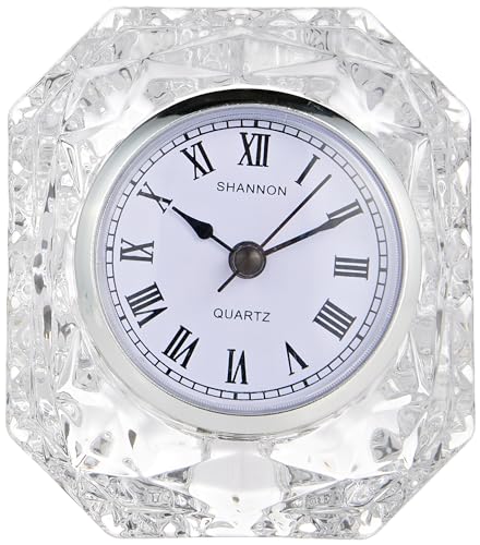 Godinger Emerald Clock - Crystal