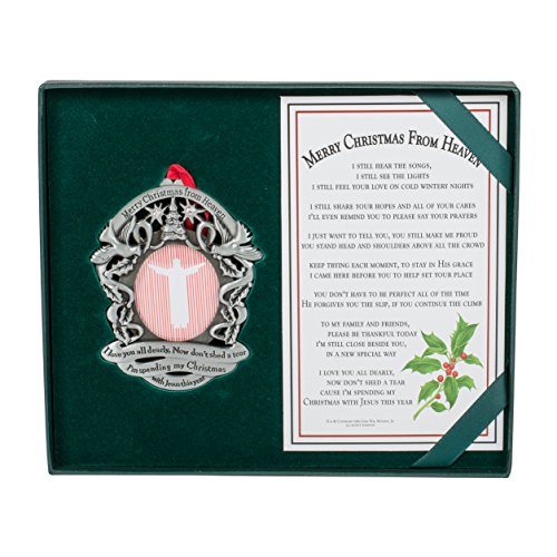 Remembrance Photo Ornament with Bookmark Loved Ones Tree Decoration(Non-Personalized)