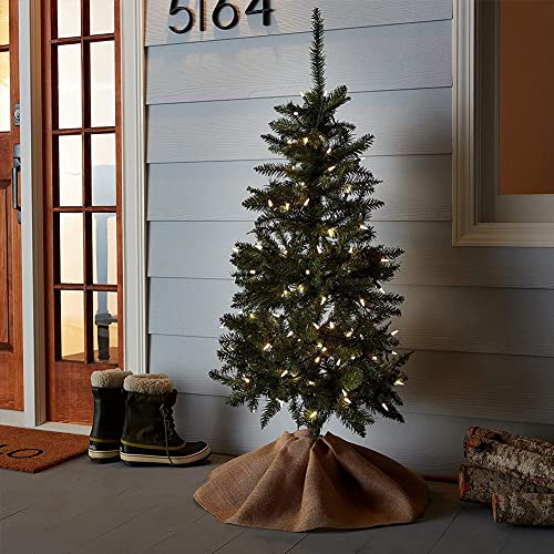 woohaha Christmas Lights,2 Pack 13ft 50 Count Incandescent Bulb Green Wire String Lights Connectable, Mini String Light for Indoor Outdoor Garden Tree Wedding Party Decoration (Warm White)