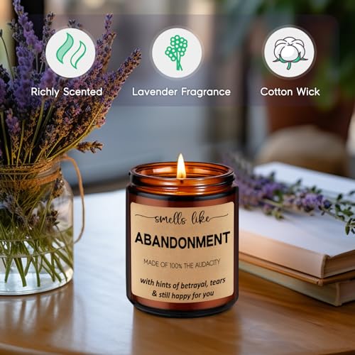 GSPY Scented Candles - Friends Moving Away, Coworker Leaving Ideas, Funny Retirement Gifts for Women, Men - Goodbye, Going Away, Farewell Gifts for Coworkers, Boss, Work Bestie, Woman, Best Friend