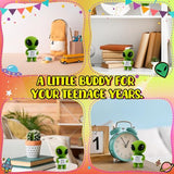 13th Birthday Decorations for Boys Handmade Crochet Alien Figure Teen Card | 13 Years Old Gift for Son, Daughter, Friend, or Grandchild
