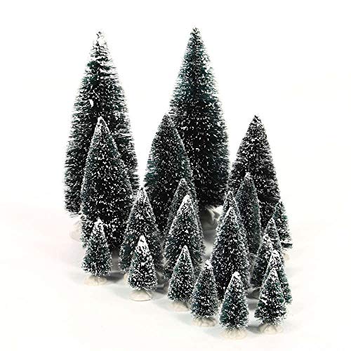 Lemax Village Accessory Assorted Pine Trees, Green