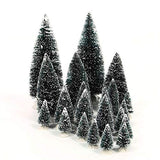 Lemax Village Accessory Assorted Pine Trees, Green