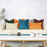 Yangest Grey Throw Pillow Cover Velvet Cushion Cover Branches Rectangular Pillowcase for Sofa Couch Bedroom Living Room, 12x20 Inch