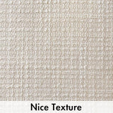 MIULEE Burlap Linen Euro Throw Pillow Covers 24x24 Set of 2 Cream White