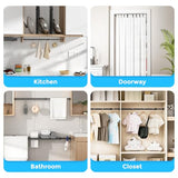 AIZESI 2PCS Tension Rods 17 to 28 inch, Black Tension Rods Adjustable Spring Tension Window Rods Short Tension Rod Expandable Pressure Rod for Shoe Rack Hanger Curtain Rod Closet Rods