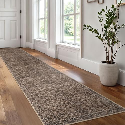 2x12 Washable Runner Rug Non Slip Soft Area Rug for Hallway Kitchen