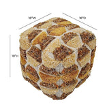 Tov Furniture Sawyer Tufted Pouf